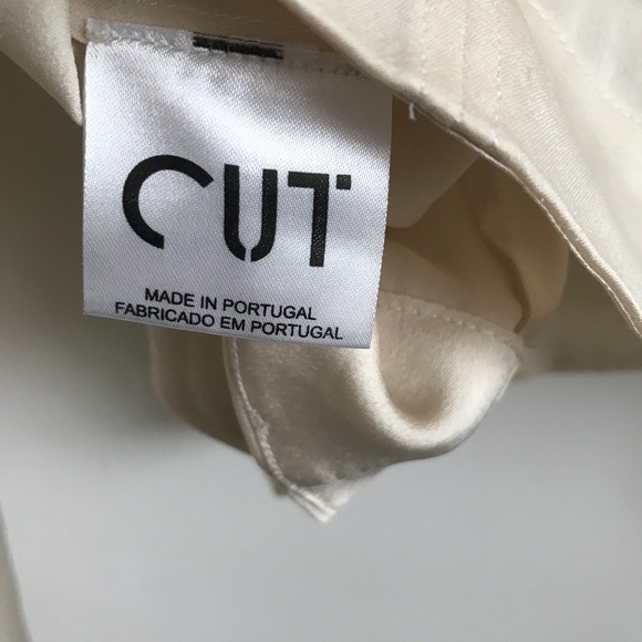 CUT Long Sleeve Blouse Ruffle Cuff Pullover Womens 36 - Picture 5 of 10